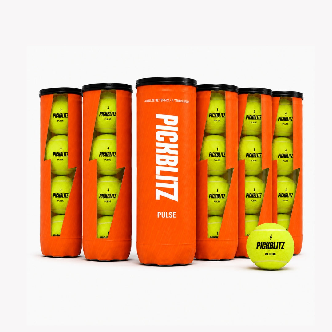 6 Tubes de 4 Balles - PULSE Tennis