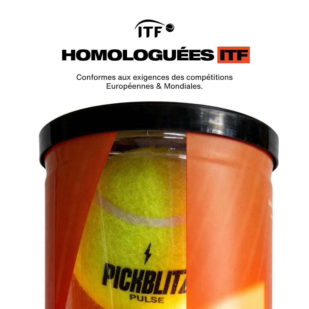 6 Tubes de 4 Balles - PULSE Tennis